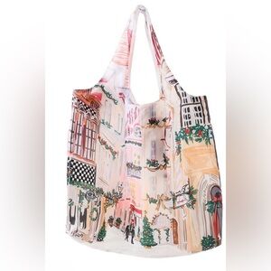 Mackenzie-Childs NWT adorable Winter City To Go Tote in protective packaging